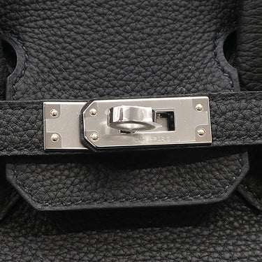エルメス HERMES バーキン25 ブラック トゴ ハンドバッグ シルバー金具 新品 未使用 黒 2026年製