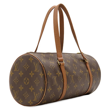ルイヴィトン LOUIS VUITTON パピヨン 30 M51365 モノグラム モノグラムキャンバス ハンドバッグ ゴールド金具 茶 ボストン 旧型