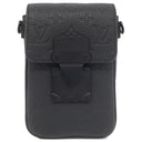 ルイヴィトン LOUIS VUITTON Sロック ヴェルティカル ウェアラブル ウォレット M81524 ノワール レザー トリヨンレザー ショルダーバッグ ブラック金具 黒