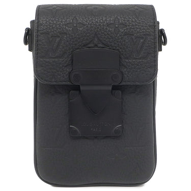 ルイヴィトン LOUIS VUITTON Sロック ヴェルティカル ウェアラブル ウォレット M81524 ノワール レザー トリヨンレザー ショルダーバッグ ブラック金具 黒
