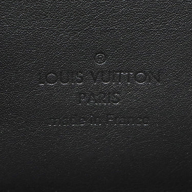 ルイヴィトン LOUIS VUITTON アルファ ウェアラブル ウォレット M59161 ノワール レザー グレインカーフレザー ショルダーバッグ ブラック金具 黒 LVアエログラム
