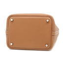 エルメス HERMES ピコタンロック 18 PM ゴールド トリヨンクレマンス ハンドバッグ シルバー金具 新品 未使用 茶 2026年製