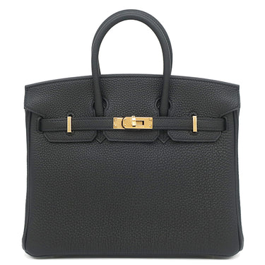 エルメス HERMES バーキン25 ブラック トゴ ハンドバッグ ゴールド金具 新品 未使用 黒 2026年製