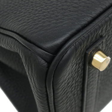 エルメス HERMES バーキン25 ブラック トゴ ハンドバッグ ゴールド金具 新品 未使用 黒 2026年製