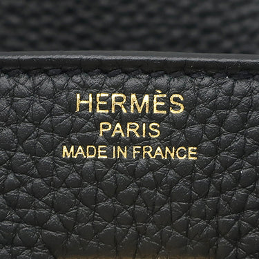 エルメス HERMES バーキン25 ブラック トゴ ハンドバッグ ゴールド金具 新品 未使用 黒 2026年製