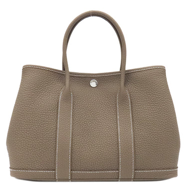 エルメス HERMES ガーデンパーティーTPM 30 エトゥープ ネゴンダ トートバッグ シルバー金具 新品 未使用 グレージュ 2026年製