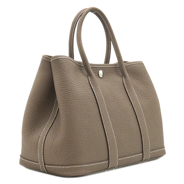 エルメス HERMES ガーデンパーティーTPM 30 エトゥープ ネゴンダ トートバッグ シルバー金具 新品 未使用 グレージュ 2026年製