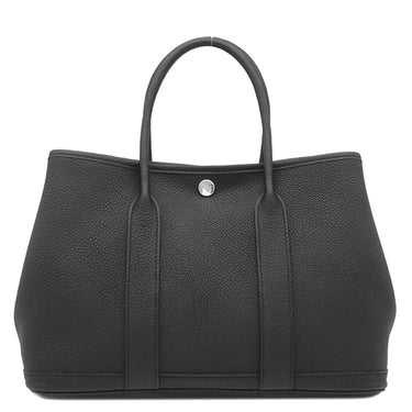 エルメス HERMES ガーデンパーティーTPM 30 ブラック ネゴンダ トートバッグ シルバー金具 新品 未使用 黒 オールレザー 2026年製