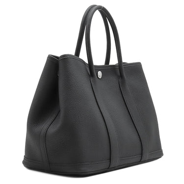 エルメス HERMES ガーデンパーティーTPM 30 ブラック ネゴンダ トートバッグ シルバー金具 新品 未使用 黒 オールレザー 2026年製