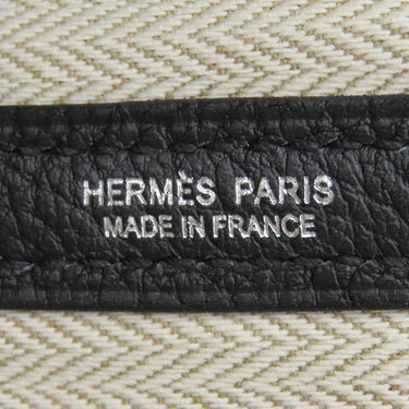 エルメス HERMES ガーデンパーティーTPM 30 ブラック ネゴンダ トートバッグ シルバー金具 新品 未使用 黒 オールレザー 2026年製
