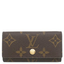 ルイヴィトン LOUIS VUITTON ミュルティクレ 4 M69517 モノグラム モノグラムキャンバス キーケース ゴールド金具 茶 鍵入れ 4連 4本
