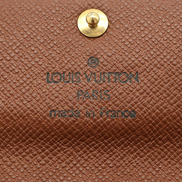 ルイヴィトン LOUIS VUITTON ミュルティクレ 4 M69517 モノグラム モノグラムキャンバス キーケース ゴールド金具 茶 鍵入れ 4連 4本