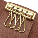 ルイヴィトン LOUIS VUITTON ミュルティクレ 4 M69517 モノグラム モノグラムキャンバス キーケース ゴールド金具 茶 鍵入れ 4連 4本