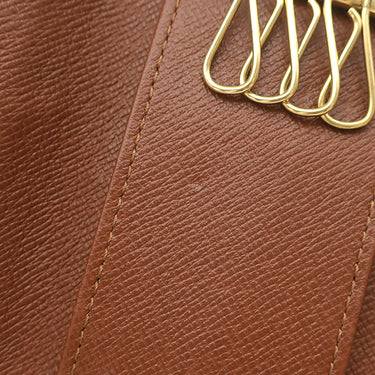 ルイヴィトン LOUIS VUITTON ミュルティクレ 4 M69517 モノグラム モノグラムキャンバス キーケース ゴールド金具 茶 鍵入れ 4連 4本