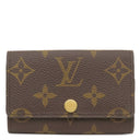 ルイヴィトン LOUIS VUITTON ミュルティクレ6 M62630 モノグラム モノグラムキャンバス キーケース ゴールド金具 茶 6連 6本