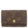 ルイヴィトン LOUIS VUITTON ミュルティクレ6 M62630 モノグラム モノグラムキャンバス キーケース ゴールド金具 茶 6連 6本