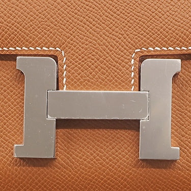 エルメス HERMES コンスタンス3 ミニ ミロワール ゴールド ヴォーエプソン ショルダーバッグ シルバー金具 未使用 2026年製