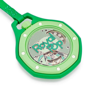 腕時計 スウォッチ swatch オーデマピゲ ロイヤルポップ グリーン エイト SSX03G100N 手巻き メンズ 未使用 バイオセラミック コラボ