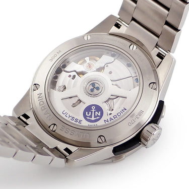 腕時計 ユリスナルダン ULYSSE NARDIN ダイバー クロノメーター YOSHIDAスペシャル 1183-170LE-7M/92-J.1 自動巻き メンズ デイト 限定