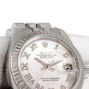 腕時計 ロレックス ROLEX デイトジャスト 26 179174NR ランダム番 自動巻き レディース ランダム番 K18WG×SS コンビ シェル ローマン