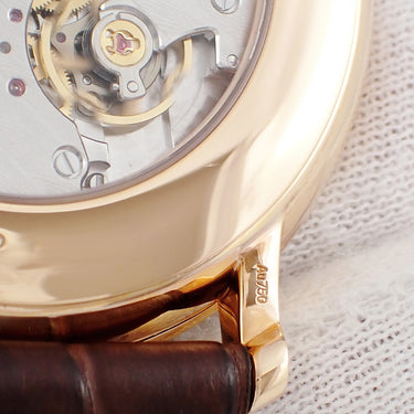 腕時計 ブランパン BLANCPAIN ヴィルレ ウルトラスリム 6606-2987-55B 手巻き メンズ K18RG無垢 純正ダイヤ パワーリザーブ