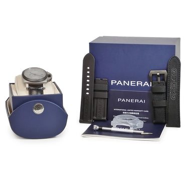 腕時計 パネライ PANERAI ルミノール マリーナ DMLS トゥットグリージョ PAM02662 W番 自動巻き メンズ W番 グレー スモールセコンド