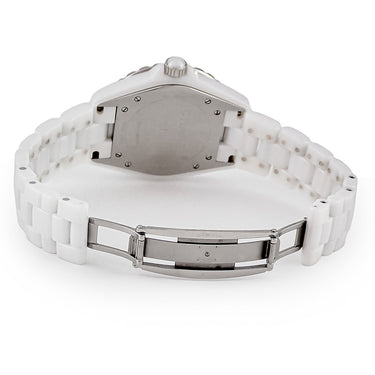 腕時計 シャネル CHANEL J12 42MM H2981 自動巻き メンズ 白 ホワイト セラミック 逆回転防止ベゼル デイト アラビア