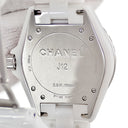 腕時計 シャネル CHANEL J12 42MM H2981 自動巻き メンズ 白 ホワイト セラミック 逆回転防止ベゼル デイト アラビア