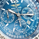 腕時計 ブライトリング BREITLING B-2 プロフェッショナル A42362 自動巻き メンズ ブルー クロノグラフ 回転ベゼル デイト