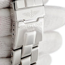 腕時計 ブライトリング BREITLING B-2 プロフェッショナル A42362 自動巻き メンズ ブルー クロノグラフ 回転ベゼル デイト