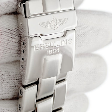 腕時計 ブライトリング BREITLING B-2 プロフェッショナル A42362 自動巻き メンズ ブルー クロノグラフ 回転ベゼル デイト