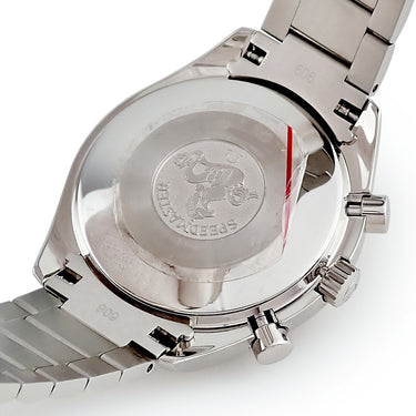 腕時計 オメガ OMEGA スピードマスター 3502.78.00 自動巻き メンズ レディース ピンク シェル クロノグラフ アラビア 日本限定