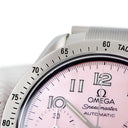 腕時計 オメガ OMEGA スピードマスター 3502.78.00 自動巻き メンズ レディース ピンク シェル クロノグラフ アラビア 日本限定