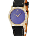 腕時計 ピアジェ PIAGET G0A16006 手巻き メンズ レディース K18YG無垢 純正ダイヤ ラピスラズリ ブルー 青 ヴィンテージ
