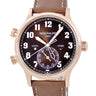 腕時計 パテックフィリップ PATEK PHILIPPE カラトラバ パイロット トラベルタイム 5524R-001 自動巻き メンズ 新品同様 K18RG無垢 ブラウン