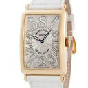 腕時計 フランクミュラー FRANCK MULLER ロングアイランド クレイジーアワーズ 1200CH 4N 自動巻き メンズ K18PG無垢 青針 ギョーシェ