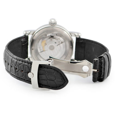 腕時計 クロノスイス CHRONOSWISS シリウス レギュレーター クラシック CH-8733-SI 自動巻き メンズ シルバー デイト コインエッジ