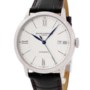 腕時計 ボーム&メルシエ BAUME&MERCIER クラシマ オートマティック M0A10214 自動巻き メンズ 未使用 シルバー 青針 デイト ローマン バー