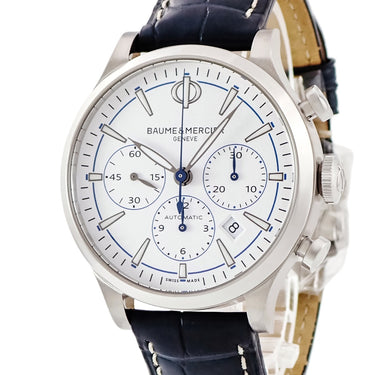 腕時計 ボーム&メルシエ BAUME&MERCIER ケープランド 日本上陸50周年記念モデル M0A10437 自動巻き メンズ 未使用 ホワイト デイト 限定