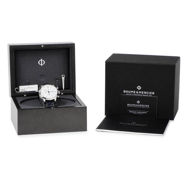 腕時計 ボーム&メルシエ BAUME&MERCIER ケープランド 日本上陸50周年記念モデル M0A10437 自動巻き メンズ 未使用 ホワイト デイト 限定
