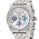 腕時計 ブライトリング BREITLING クロノマット 44 AB0110 A011AJLPA 自動巻き メンズ ホワイト シェル 逆回転防止ベゼル 日本限定