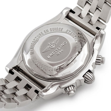 腕時計 ブライトリング BREITLING クロノマット 44 AB0110 A011AJLPA 自動巻き メンズ ホワイト シェル 逆回転防止ベゼル 日本限定