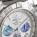 腕時計 ブライトリング BREITLING クロノマット 44 AB0110 A011AJLPA 自動巻き メンズ ホワイト シェル 逆回転防止ベゼル 日本限定