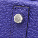 エルメス HERMES バーキン30 ブルーエレクトリック トゴ ハンドバッグ シルバー金具 青