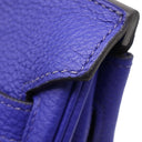 エルメス HERMES バーキン30 ブルーエレクトリック トゴ ハンドバッグ シルバー金具 青