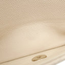 シャネル CHANEL マトラッセ 23 Wチェーン A01113 アイボリー キャビアスキン ショルダーバッグ ゴールド金具 ダブルフラップ