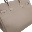 エルメス HERMES バーキン30 グリアスファルト トゴ ハンドバッグ シルバー金具 グレージュ
