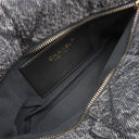 シャネル CHANEL ミニ ボウ バッグ リボン AS5849 ブラック デニム ショルダーバッグ ヴィンテージ金具 デニム チェーンショルダー
