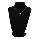 ヴァンクリーフアーペル Van Cleef & Arpels ヴィンテージ アルハンブラ ペンダント VCARA45900 パールホワイト×イエローゴールド K18YG マザーオブパール ネックレス 白 750 18K YG シェル