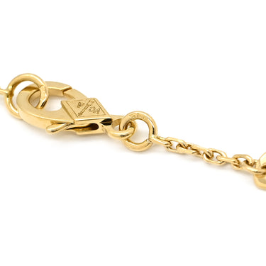 ヴァンクリーフアーペル Van Cleef & Arpels ヴィンテージ アルハンブラ ペンダント VCARD38500 レッド×イエローゴールド K18YG カーネリアン ネックレス Au750 18K 赤 カーネリアン